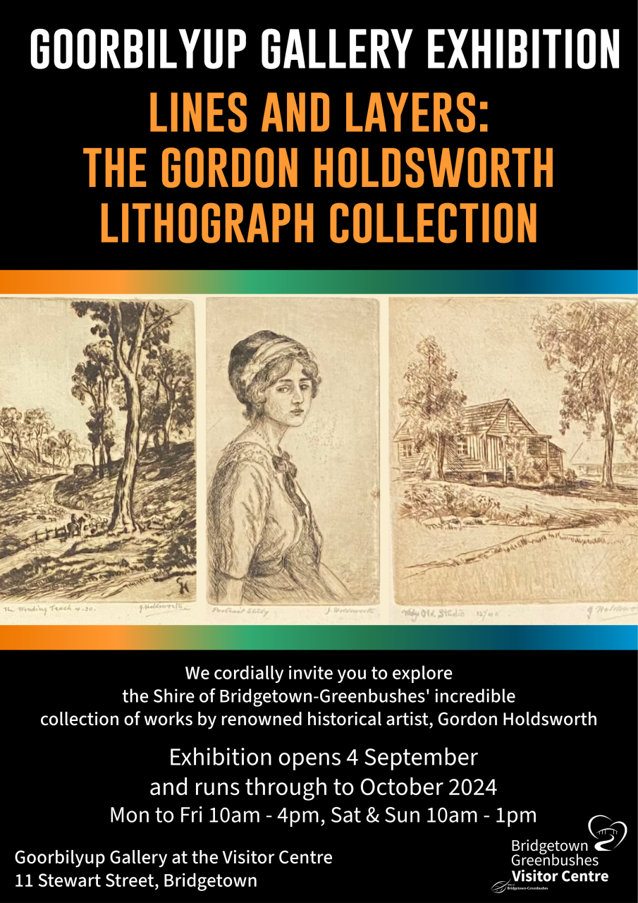 Lines and Layers: The Gordon Holdsworth Lithograph Collection at