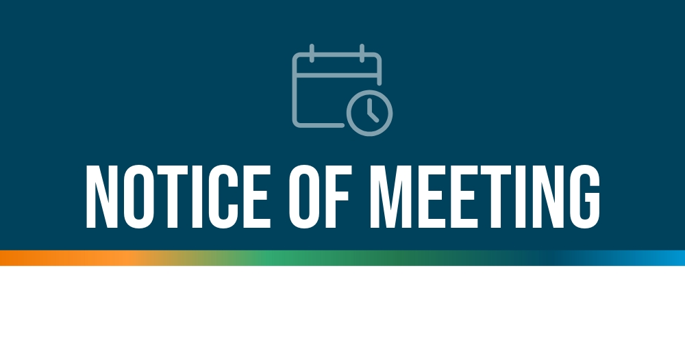 Public notice _ Notice of Meeting